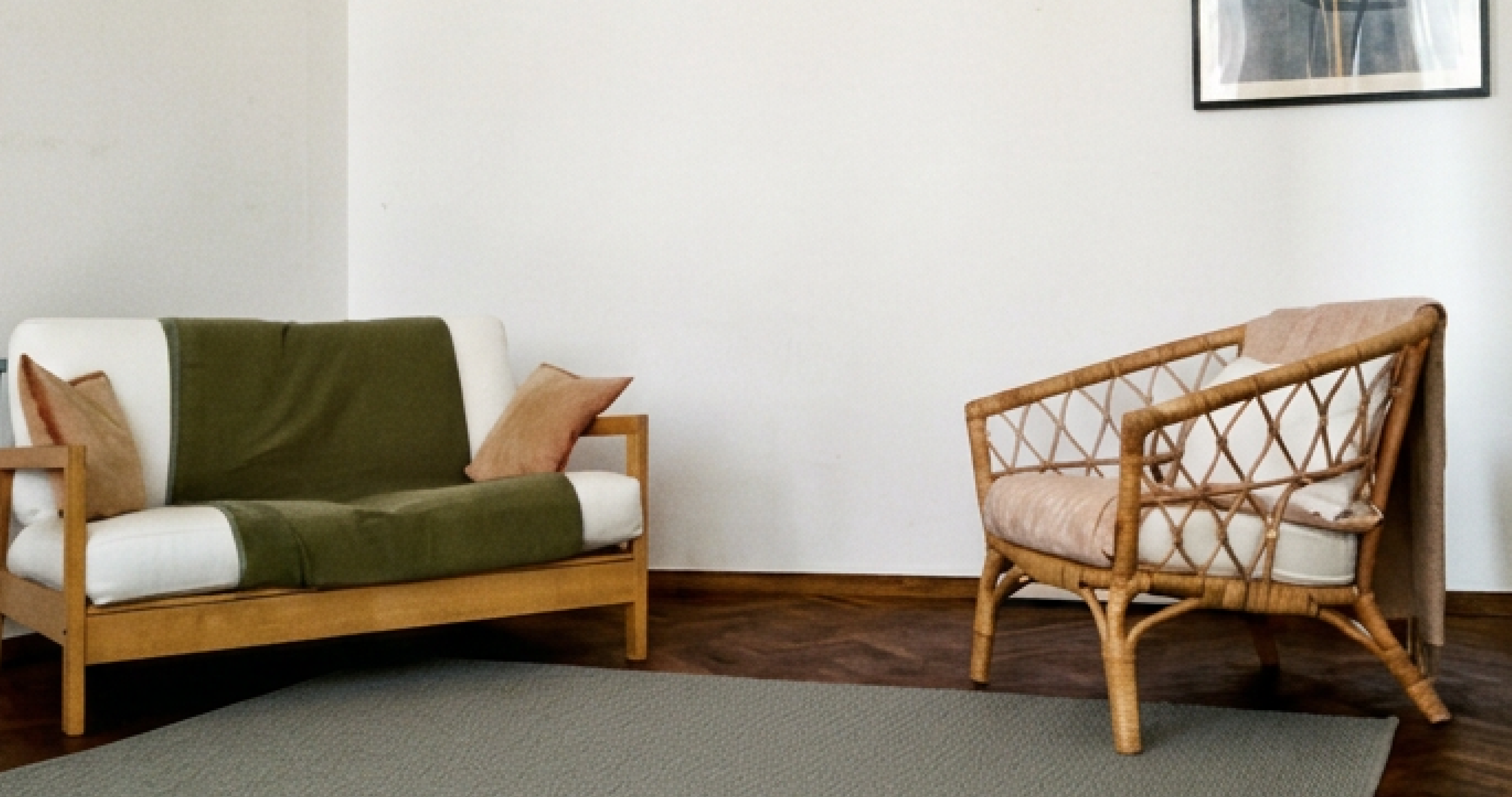 Ground Control studio at Funkhaus Berlin, two chairs facing each other in a calm, light-filled space